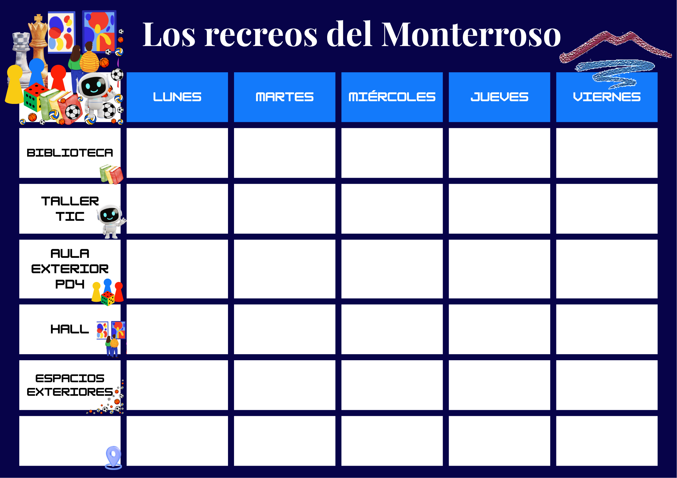 Recreos activos